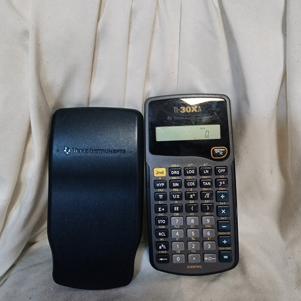 Texas Instruments TI-30XA Scientific Calculator - Black